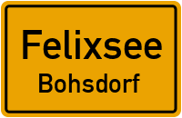 Alte Forster Straße in FelixseeBohsdorf