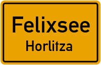 Bergstraße Horlitza in FelixseeHorlitza