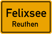 Reuthener Waldstraße in FelixseeReuthen