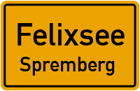 Mühlenstraße in FelixseeSpremberg