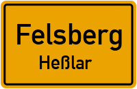 Straßenverzeichnis Felsberg Heßlar