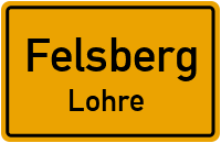 Waldstraße in FelsbergLohre