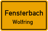 Spenglerstraße in 92269 Fensterbach (Wolfring)