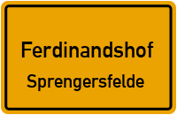 Sprengersfelde in FerdinandshofSprengersfelde