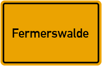 City Sign Fermerswalde