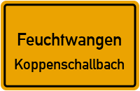 Straßenverzeichnis Feuchtwangen Koppenschallbach