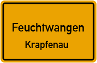 Straßenverzeichnis Feuchtwangen Krapfenau