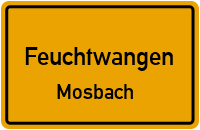 Straßenverzeichnis Feuchtwangen Mosbach