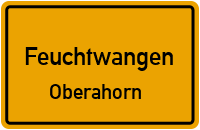 Straßenverzeichnis Feuchtwangen Oberahorn