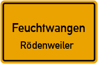 Straßen in Feuchtwangen Rödenweiler