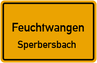 Straßen in Feuchtwangen Sperbersbach