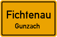 Talstraße in FichtenauGunzach