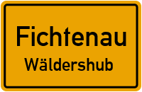 Bergbronner Straße in FichtenauWäldershub