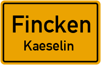 Kurze Straße in FinckenKaeselin