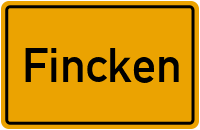 City Sign Fincken