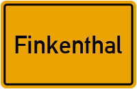 City Sign Finkenthal