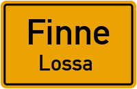 Hohlweg in FinneLossa