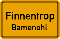 Gartenstraße in FinnentropBamenohl