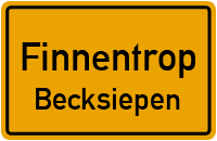 Becksiepen in FinnentropBecksiepen
