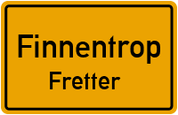 Pastoratsweg in FinnentropFretter