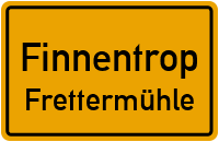 Ostentroper Straße in FinnentropFrettermühle