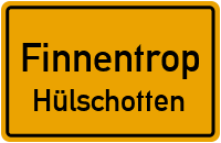 Sonneborner Straße in FinnentropHülschotten