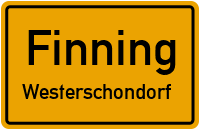 Straßenverzeichnis Finning Westerschondorf