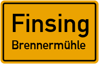 Straßenverzeichnis Finsing Brennermühle