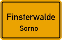 Sportplatzstraße in FinsterwaldeSorno