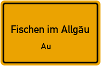 Illerstraße in Fischen im AllgäuAu