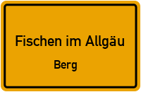 Berger Steige in Fischen im AllgäuBerg