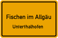 Altstädter Straße in Fischen im AllgäuUnterthalhofen