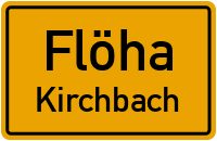 Dorfstraße in FlöhaKirchbach