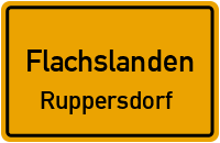 Straßen in Flachslanden Ruppersdorf
