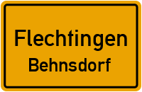 Forsthausweg in FlechtingenBehnsdorf