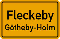 Schustergang in FleckebyGötheby-Holm