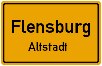 Straßenverzeichnis Flensburg Altstadt