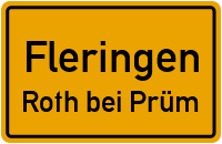 Gewerbegebiet in FleringenRoth bei Prüm