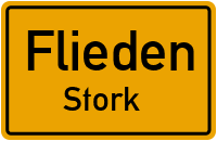 Oberstork in FliedenStork