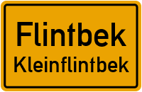 Kleinflintbeker Straße in FlintbekKleinflintbek