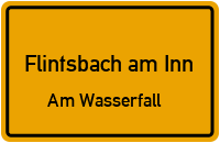 Straßenverzeichnis Flintsbach am Inn Am Wasserfall