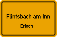 Straßenverzeichnis Flintsbach am Inn Erlach