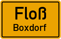 Weidener Straße in FloßBoxdorf