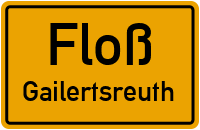 Straßenverzeichnis Floß Gailertsreuth