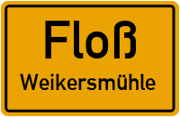Straßenverzeichnis Floß Weikersmühle