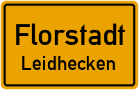 Unterdorfstraße in FlorstadtLeidhecken