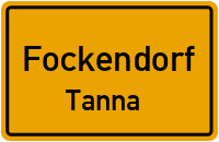 Straßen in Fockendorf Tanna