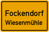 Straßen in Fockendorf Wiesenmühle
