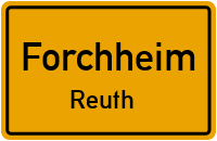 Reuther Straße in 91301 Forchheim (Reuth)