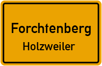 Straßenverzeichnis Forchtenberg Holzweiler